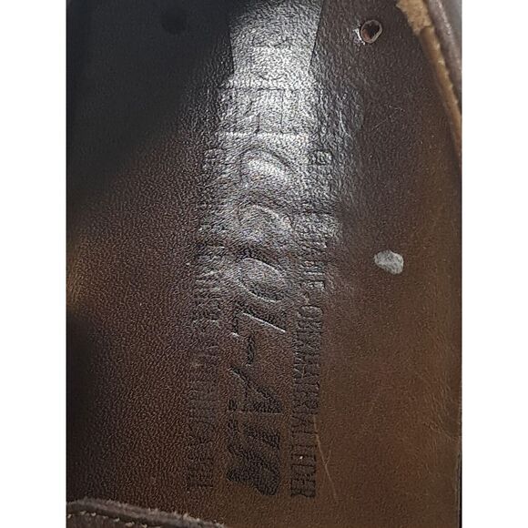 Mephisto Edlef Men's Brown Leather Cool-Air Slip-On Moccasin Loafers‎ Size 9.5 - Picture 8 of 12